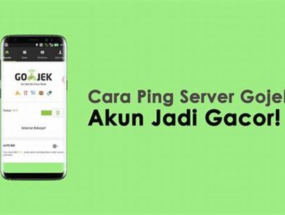 Gambar Ping Server Gojek Driver