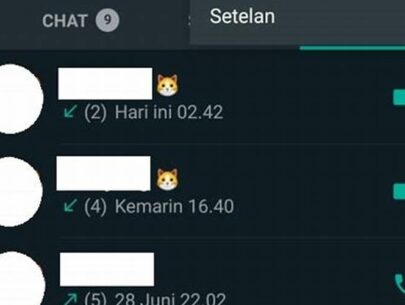 Cara Menghapus Panggilan Di Whatsapp