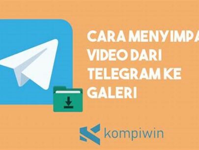 Download Video Telegram Ke Galeri